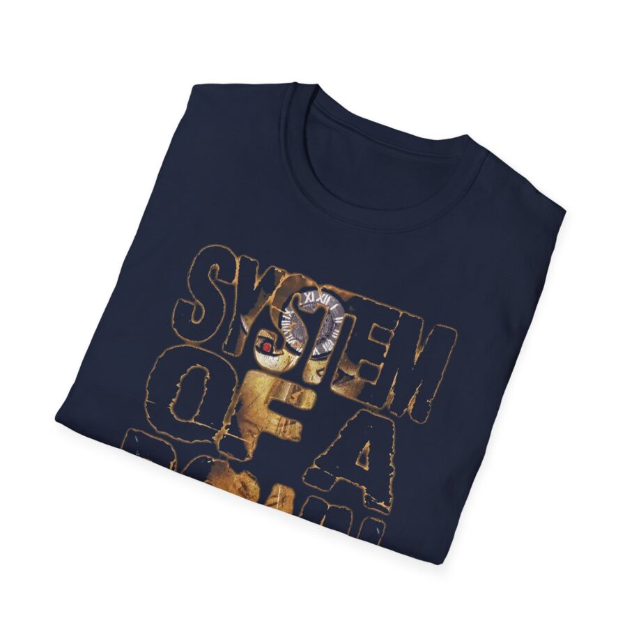 System of a Down Mezmerize Stacked Logo Unisex Softstyle T-Shirt
