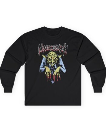 Nekrogoblikon Bloody Fingers Unisex Ultra Cotton Long Sleeve Tee