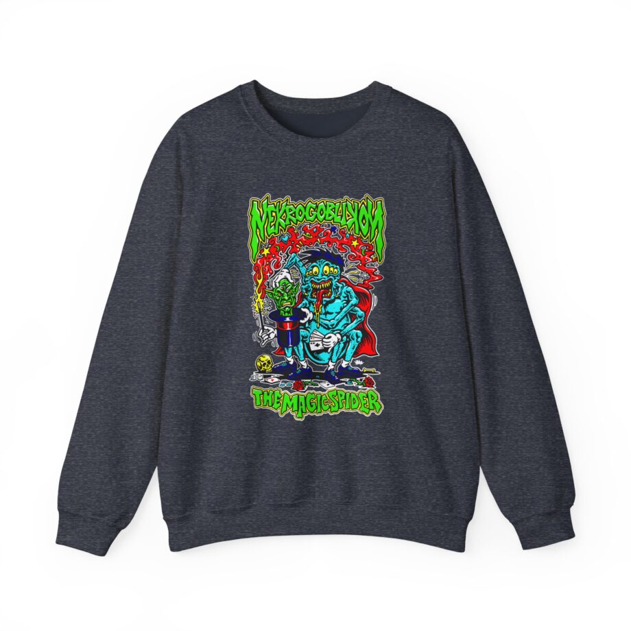 Nekrogoblikon the Magicspider Unisex Heavy Blend Crewneck Sweatshirt