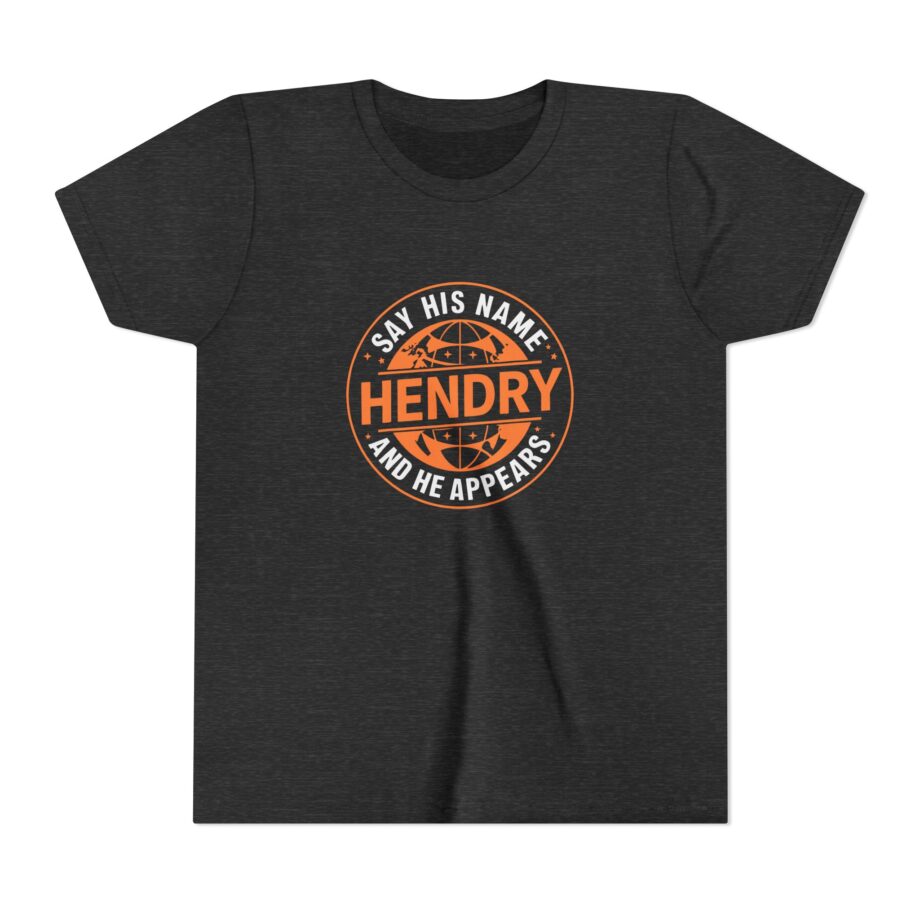 Say His Name Joe Hendry Youth Short Sleeve Tee