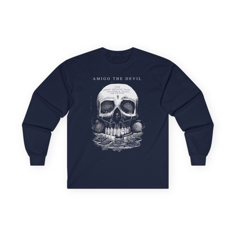 Amigo the Devil Death Lab Unisex Ultra Cotton Long Sleeve Tee