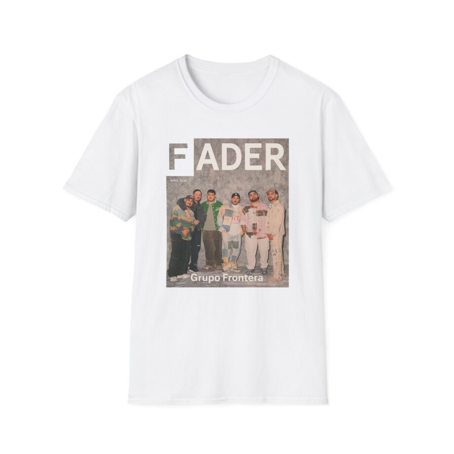 Grupo Frontera the Fader Cover Unisex Softstyle T-Shirt