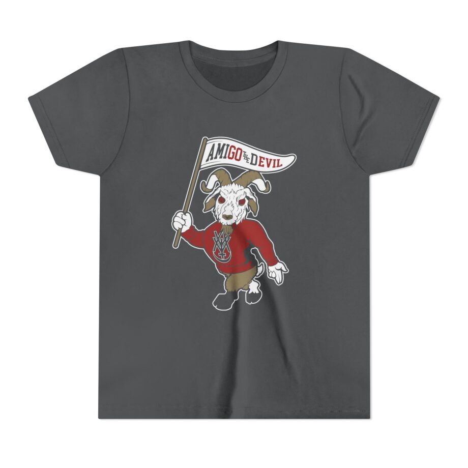 Amigo The Devil Go Evil Mascot Youth Short Sleeve Tee