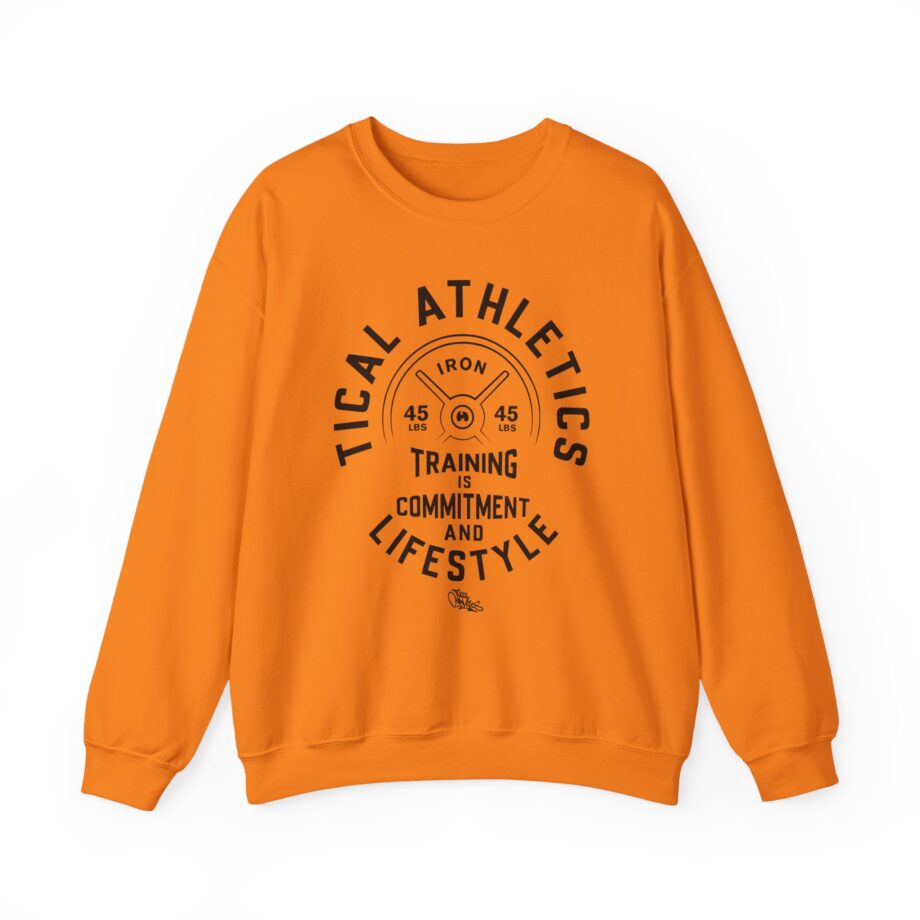 Method Man Training is Commitment and Lifestyle Tical Athletic Unisex Heavy Blend Crewneck Sweatshirt