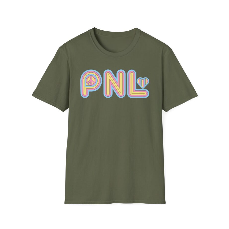 PNL Peace and Love Unisex Softstyle T-shirt