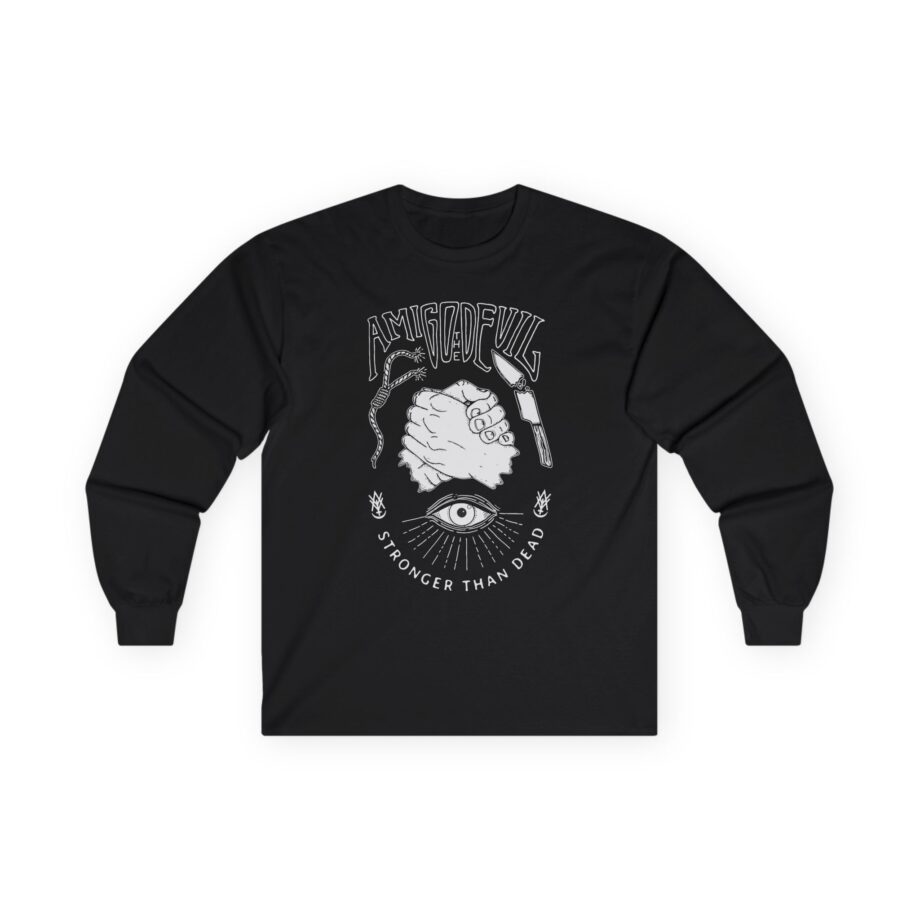 Amigo the Devil Stronger Unisex Ultra Cotton Long Sleeve Tee