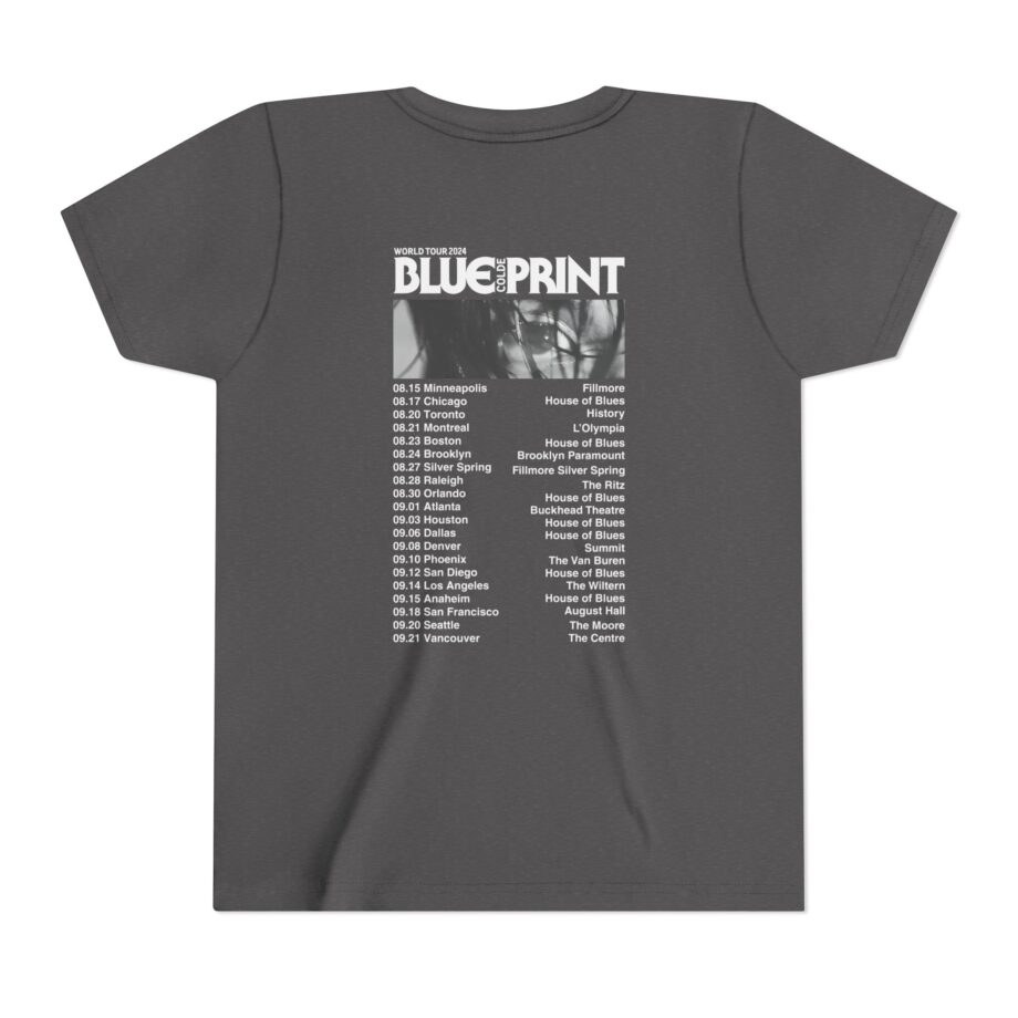 Colde 'BLUEPRINT' NA Tour Youth Short Sleeve Tee