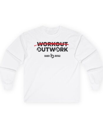 Trevor Bauer Outwork Workout Unisex Ultra Cotton Long Sleeve Tee
