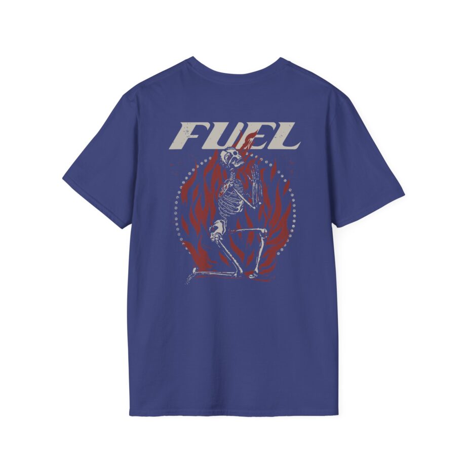 Fuel Camo Flame Prayer Unisex Softstyle T-shirt
