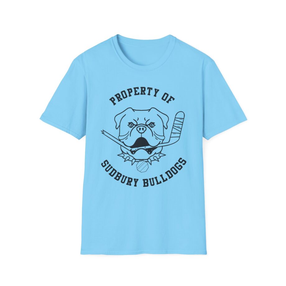 Shoresy Roperty of Sudbury Bulldog Unisex Softstyle T-shirt