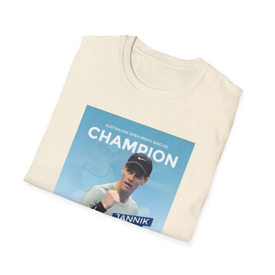 Jannik Sinner Australian Open Men's Singles Champion 2025 Unisex Softstyle T-Shirt