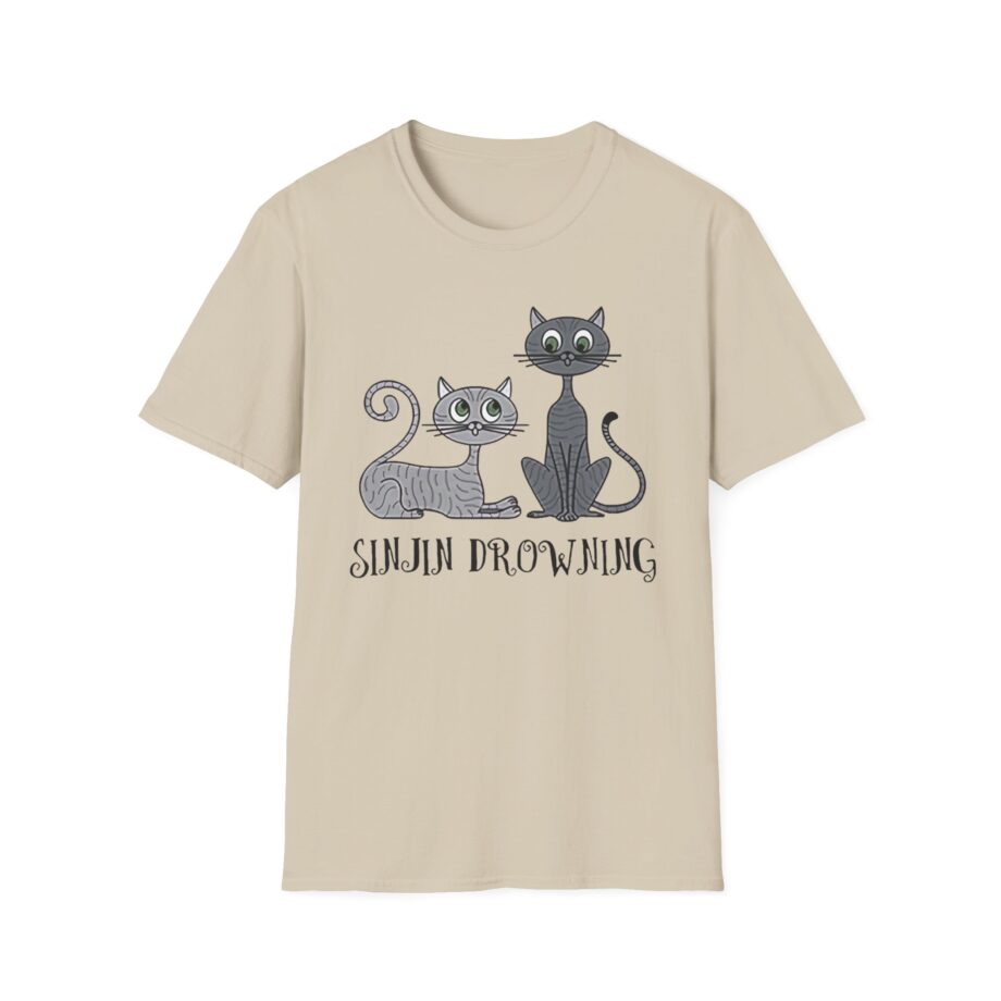 Sinjin Drowning Unisex Softstyle T-shirt