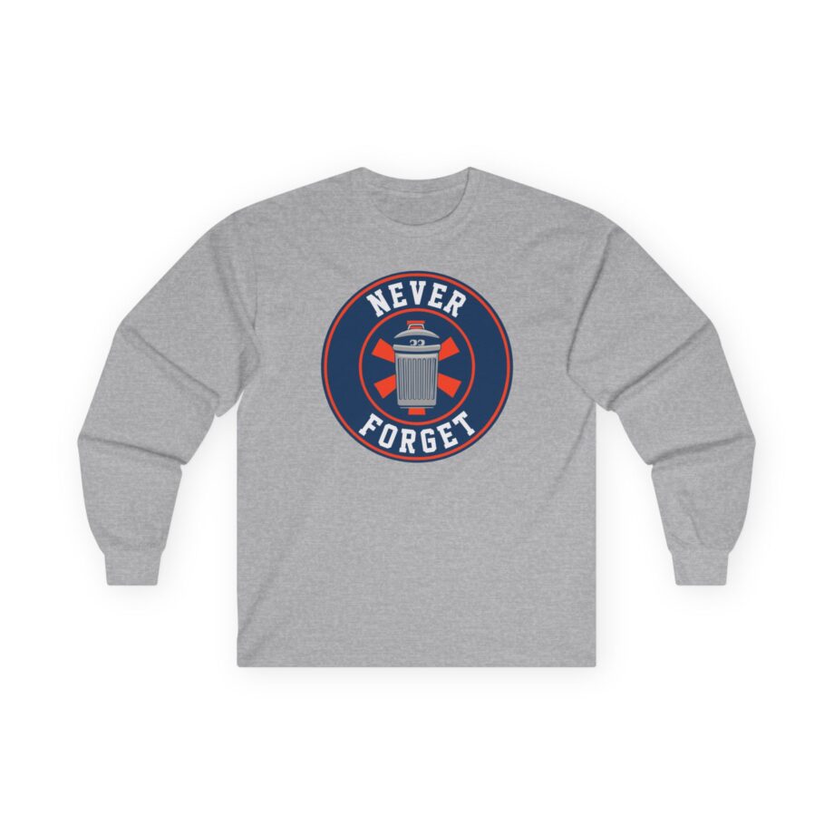 Trevor Bauer Never Forget Unisex Ultra Cotton Long Sleeve Tee