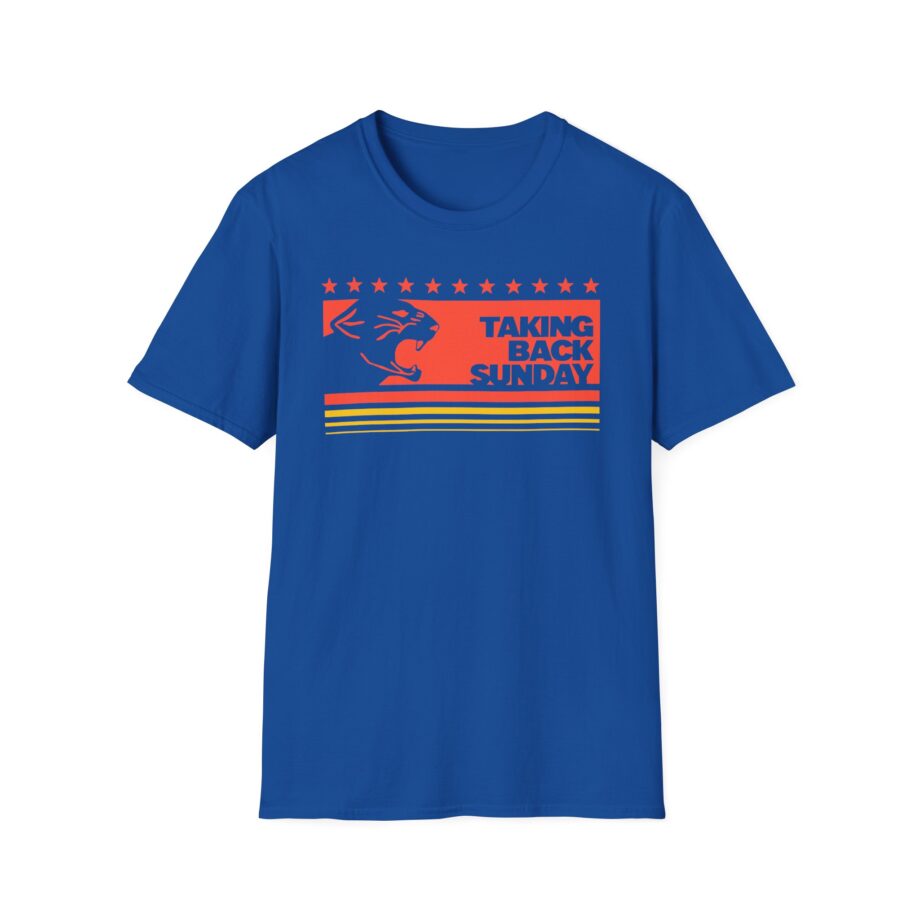 Taking Back Sunday Panther Gradient Unisex Softstyle T-shirt