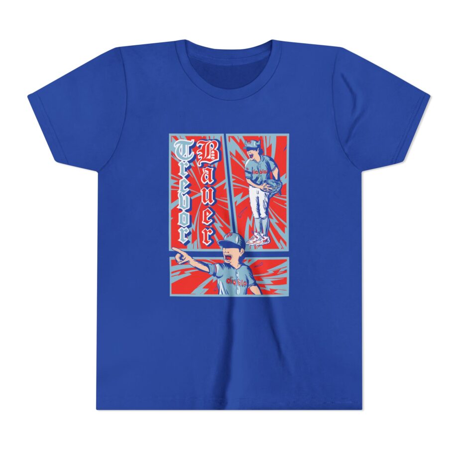 Trevor Bauer Diablo's Comic Strip Youth Short Sleeve Tee