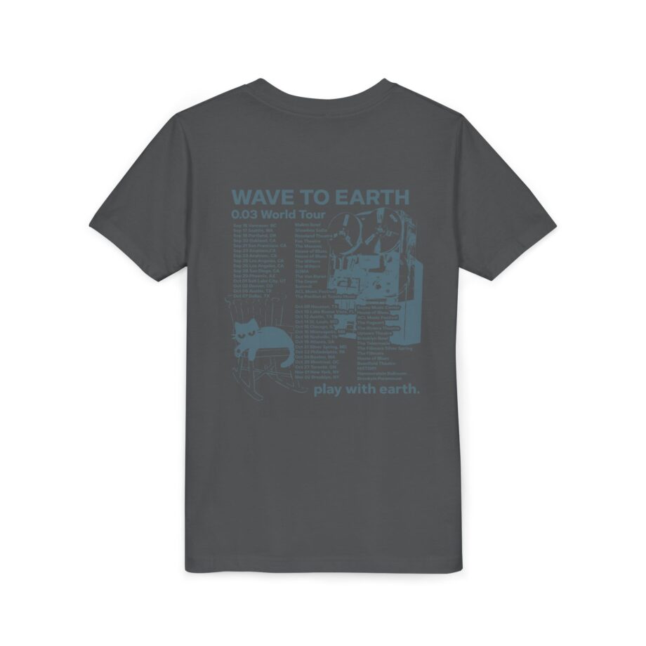 Wave to Earth 0.03 NA Tour Youth Short Sleeve Tee