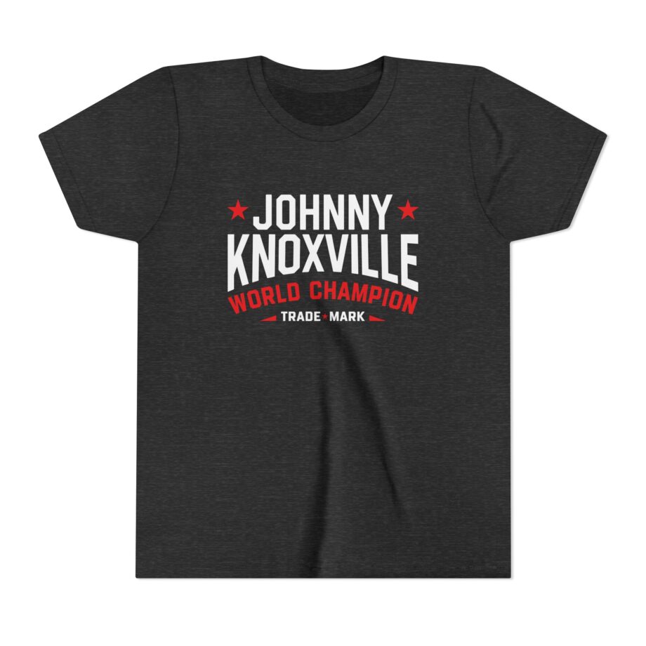 Jackass Johnny Knoxville World Champion Trade Mark Youth Short Sleeve Tee
