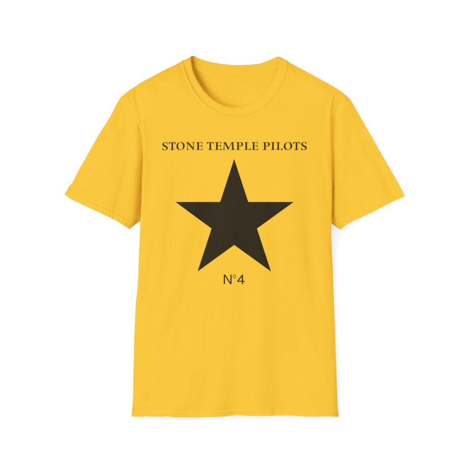 Stone Temple Pilots No. 4 Star Unisex Softstyle T-Shirt
