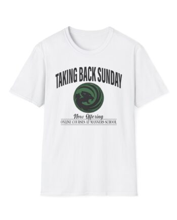 Taking Back Sunday Manners School Unisex Softstyle T-shirt