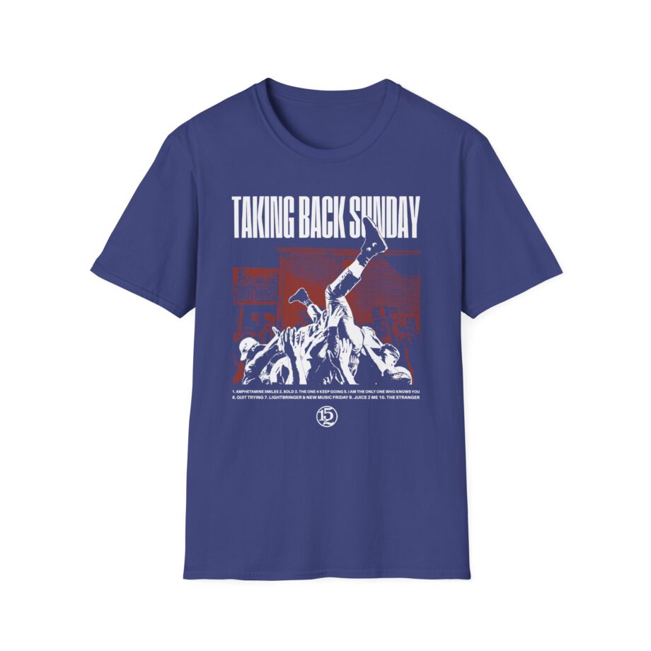 Taking Back Sunday House Show Unisex Softstyle T-shirt