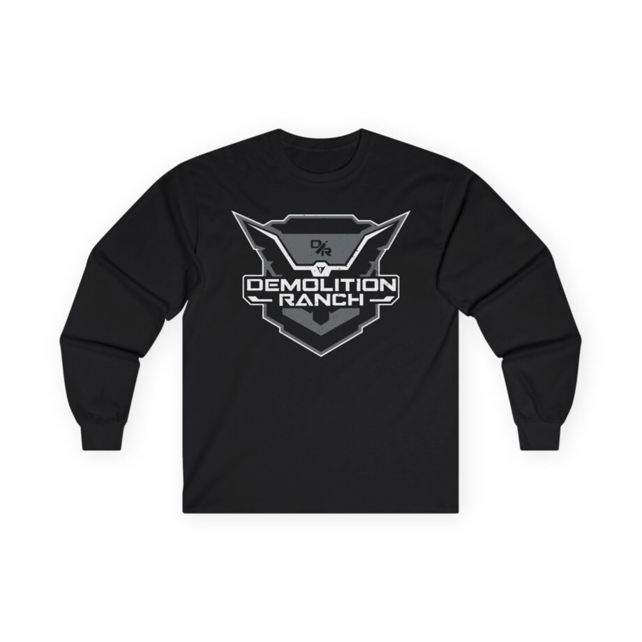Monochrome Shield Unisex Ultra Cotton Long Sleeve Tee