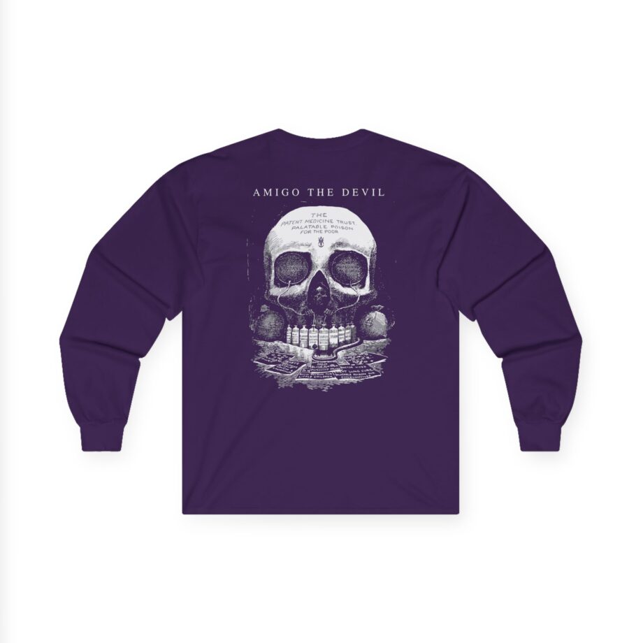 Amigo The Devil Death's Laboratory Unisex Ultra Cotton Long Sleeve Tee
