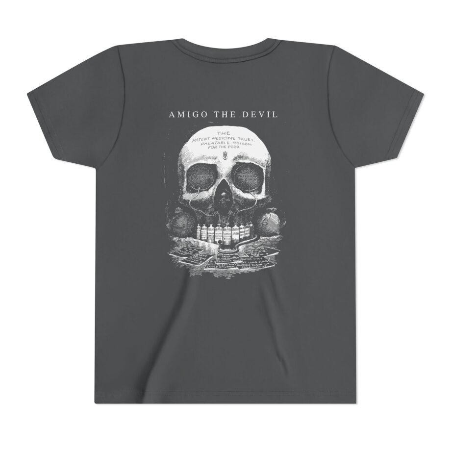 Amigo the Devil Death's Laboratory Youth Short Sleeve Tee