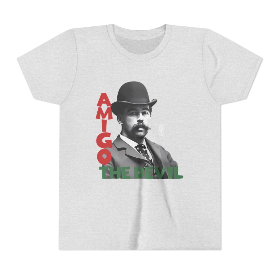 Amigo the Devil Elvis Holmes Calling Youth Short Sleeve Tee