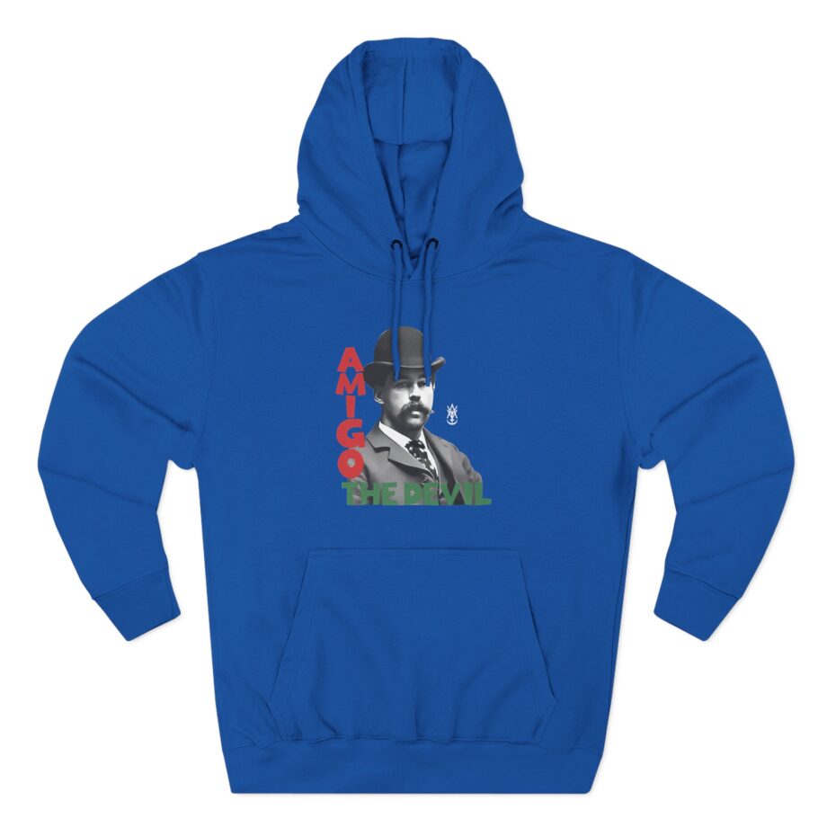 Amigo the Devil Elvis Holmes Calling Three-Panel Fleece Hoodie