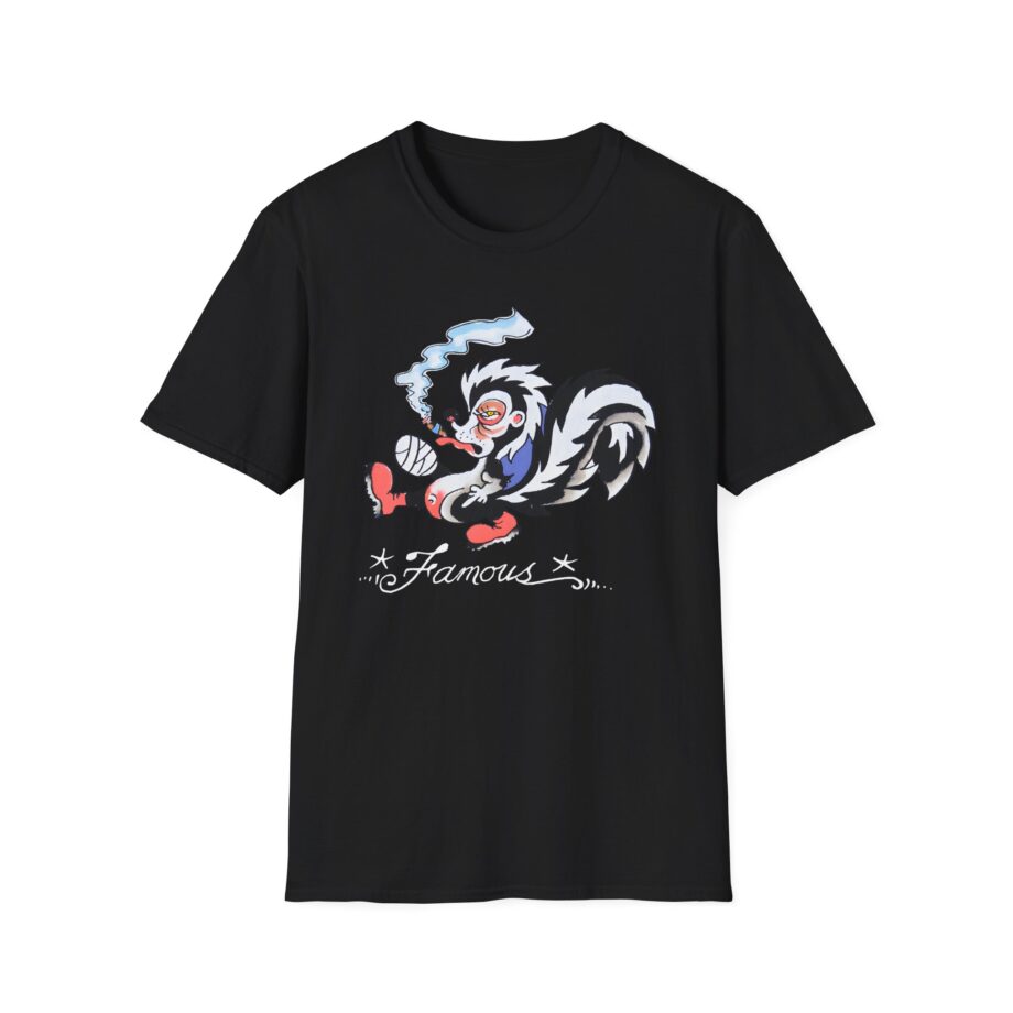Kim Petras Famous Skunk Boxy Unisex Softstyle T-shirt