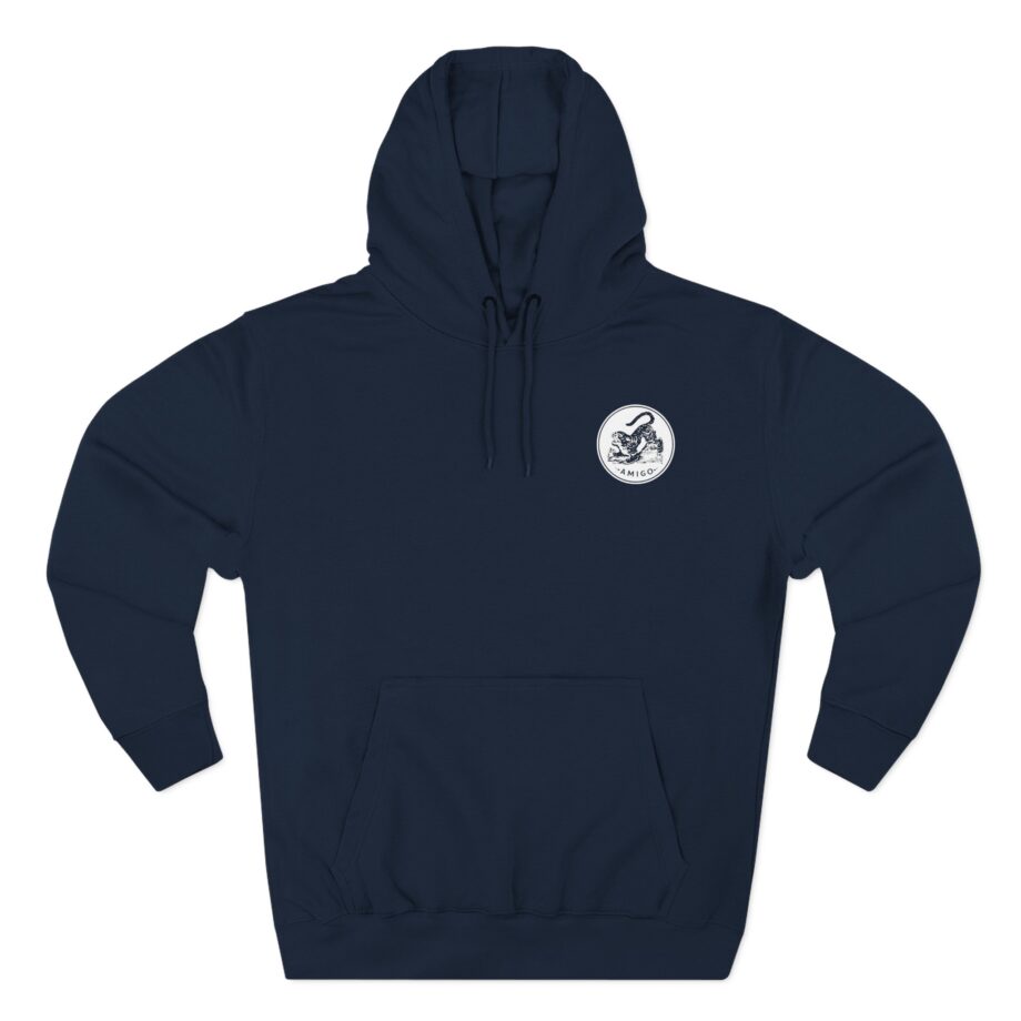 Amigo the Devil Tiger Three-Panel Fleece Hoodie