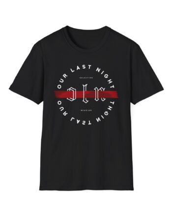 Our Last Night Strikethrough Unisex Softstyle T-shirt
