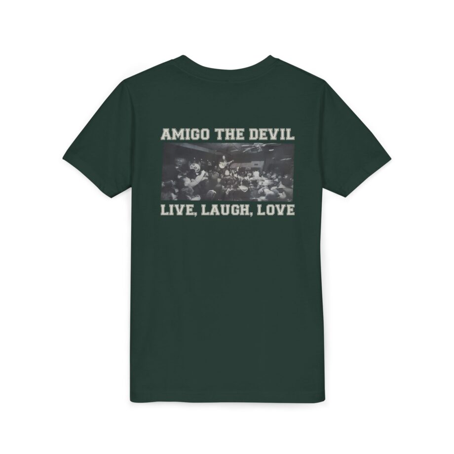 Amigo the Devil Live, Laugh, Love Youth Short Sleeve Tee