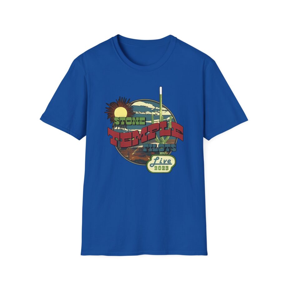 Stone Temple Pilots Desert Postcard Unisex Softstyle T-Shirt