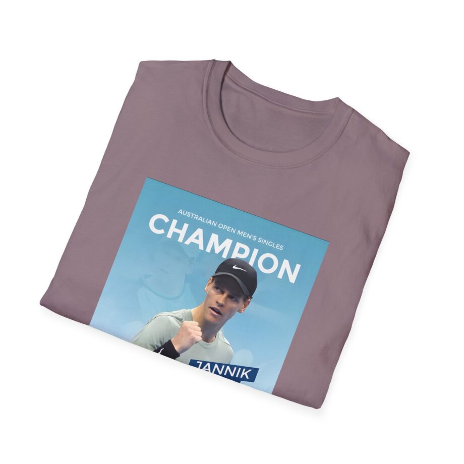 Jannik Sinner Australian Open Men's Singles Champion 2025 Unisex Softstyle T-Shirt