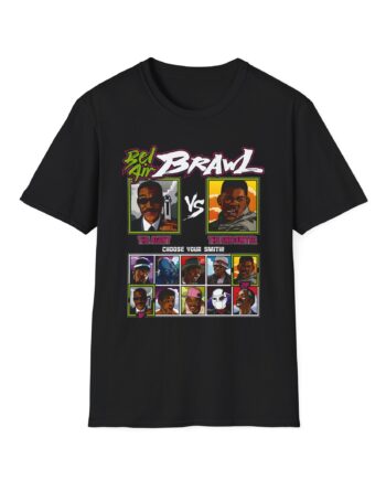 Will Smith Bel Air Brawl Unisex Softstyle T-Shirt