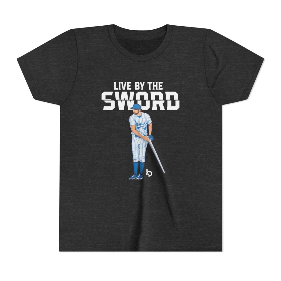 Trevor Bauer Live By The Sword Youth Short Sleeve Tee