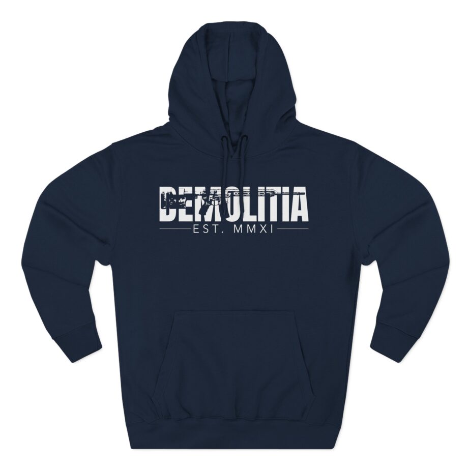 Demo Established Three-Panel Fleece Hoodie