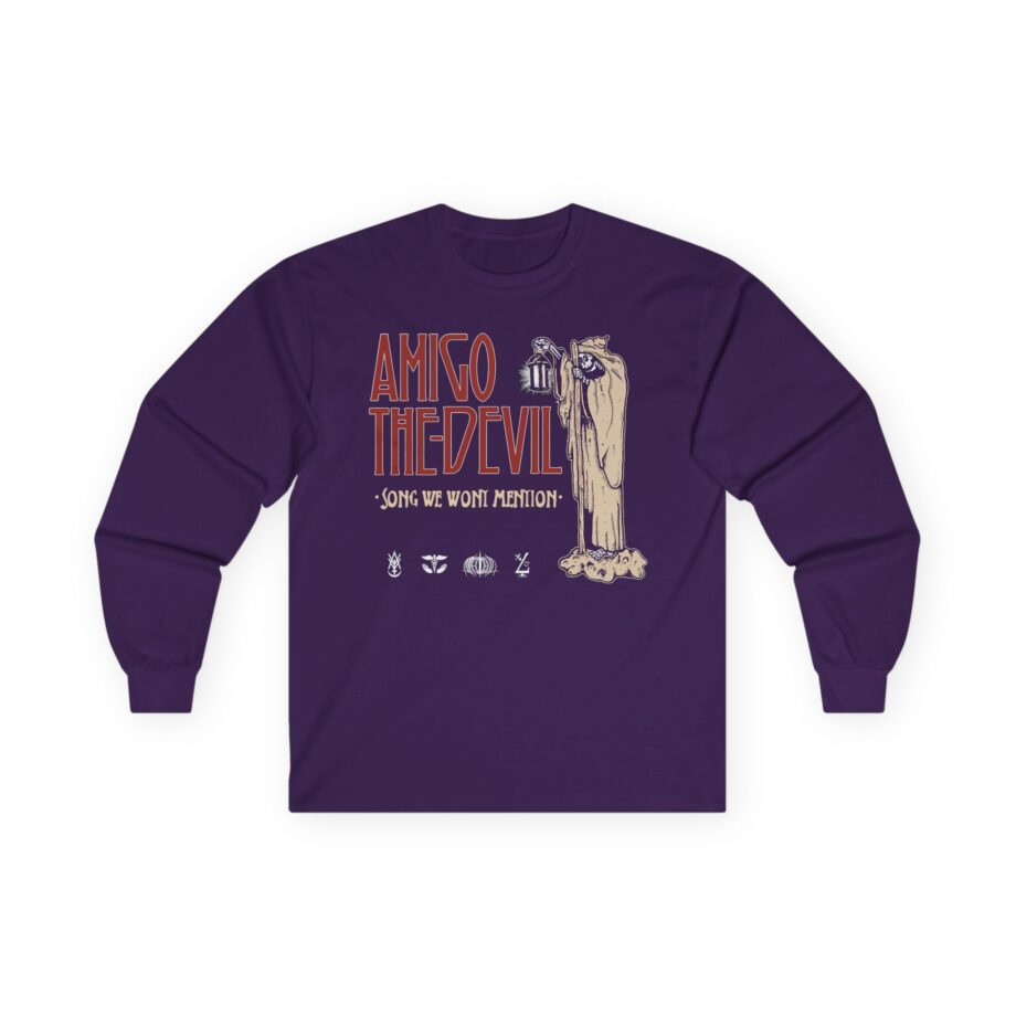 Amigo the Devil I Gave Up the Ghost a Long Time Ago It Still Haunts Me Unisex Ultra Cotton Long Sleeve Tee
