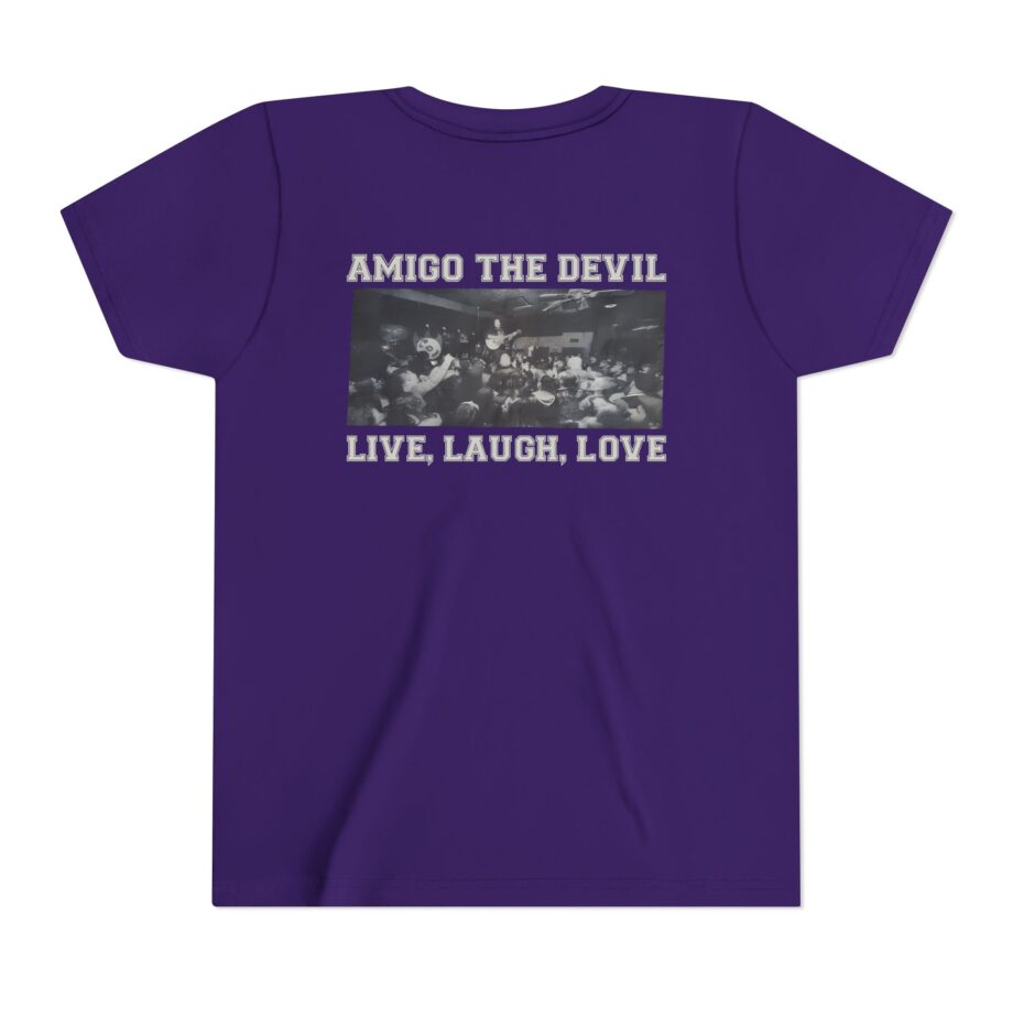 Amigo the Devil Live, Laugh, Love Youth Short Sleeve Tee