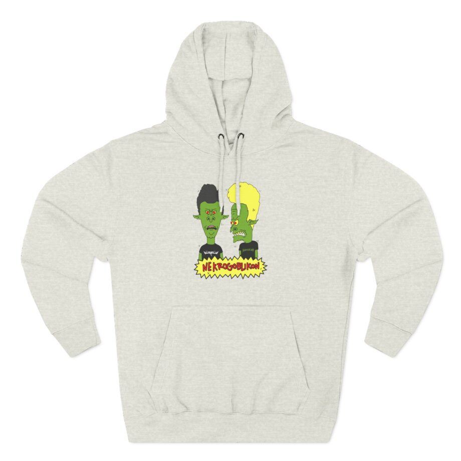 Nekrogoblikon Three-Panel Fleece Hoodie