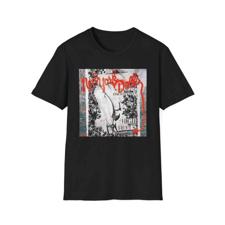 New York Dolls Dancing Backward Album Unisex Softstyle T-shirt