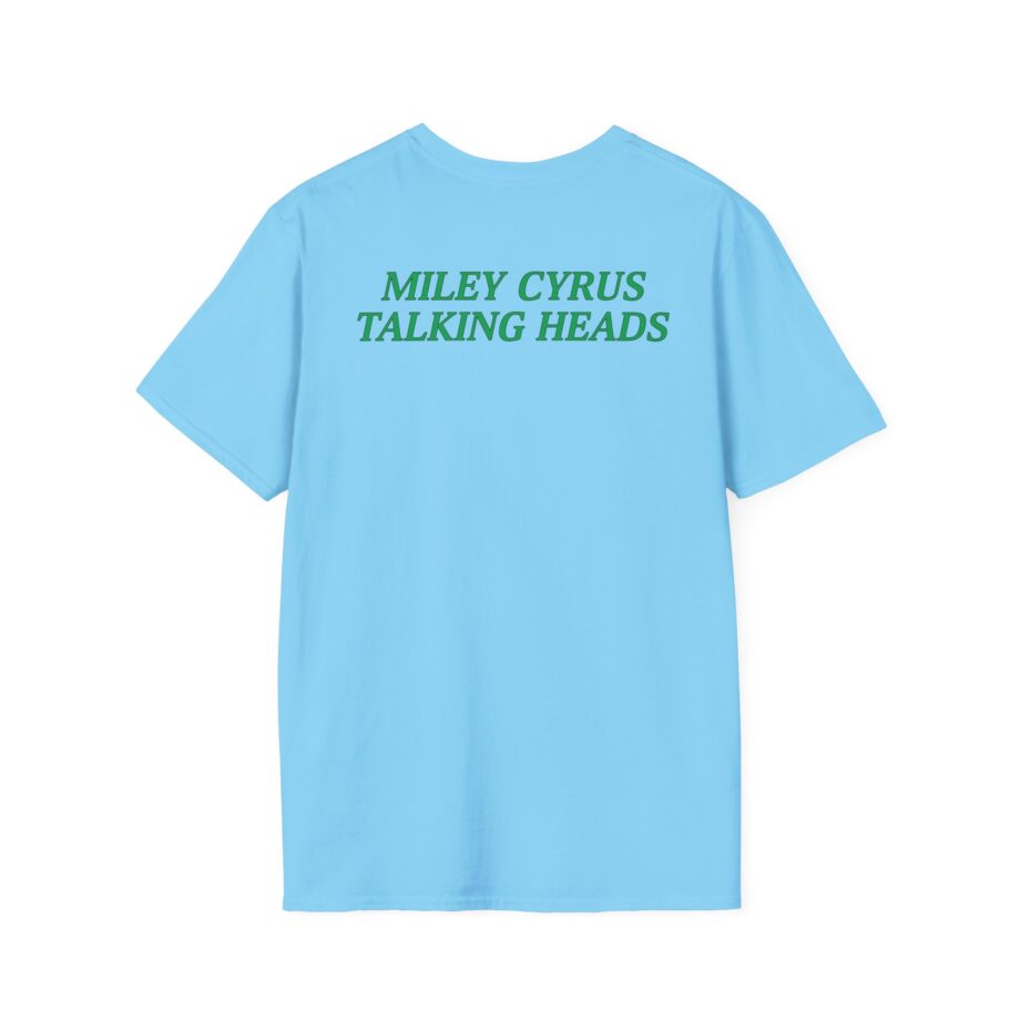 Talking Heads X Miley Psycho Killer Unisex Softstyle T-shirt