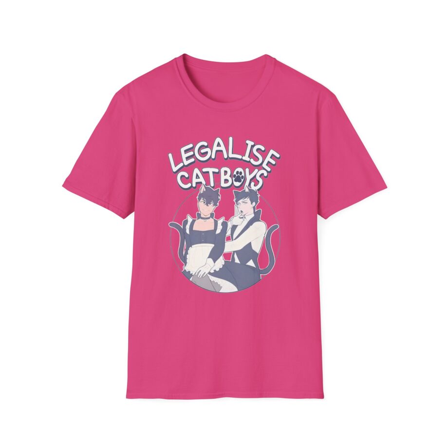 Dan and Phil Legalise Catboys Unisex Softstyle T-Shirt