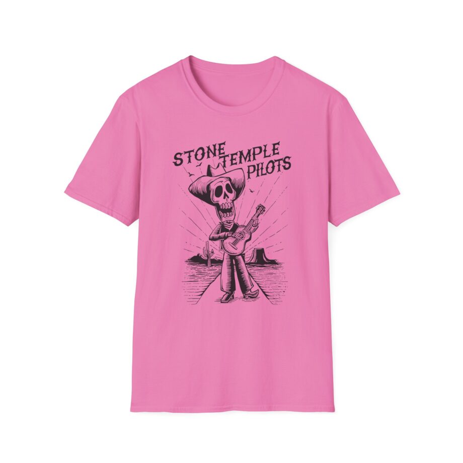 Stone Temple Pilots Desert Skeleton Unisex Softstyle T-Shirt