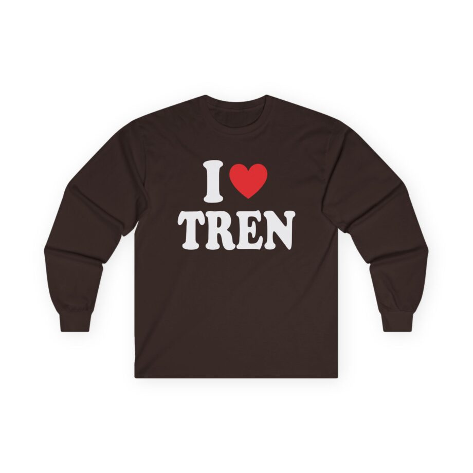 I Love Tren Unisex Ultra Cotton Long Sleeve Tee