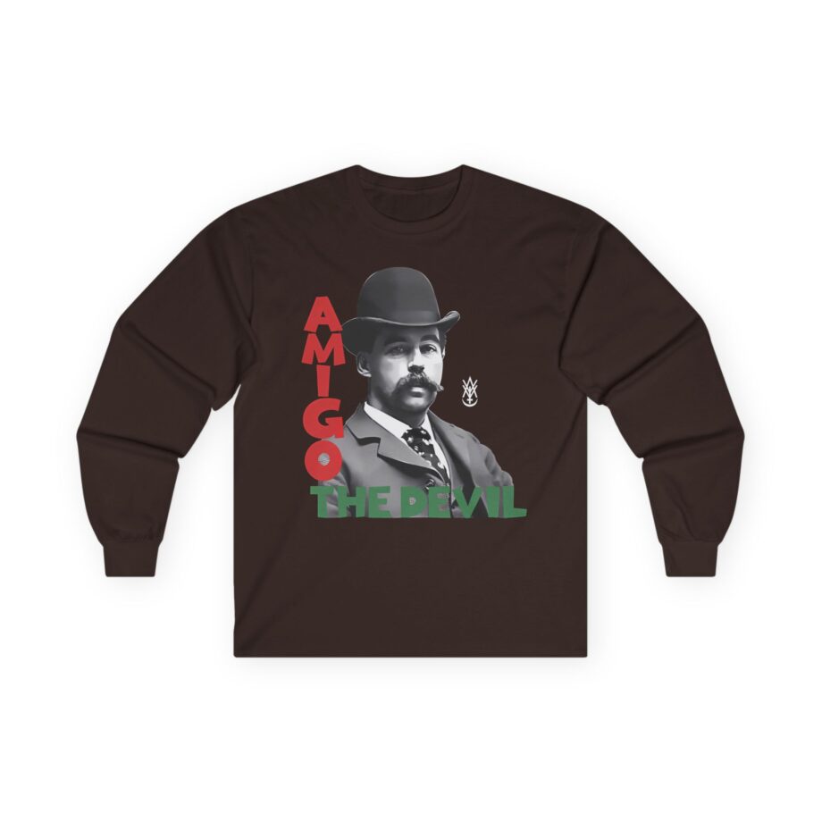 Amigo the Devil Elvis Holmes Calling Unisex Ultra Cotton Long Sleeve Tee