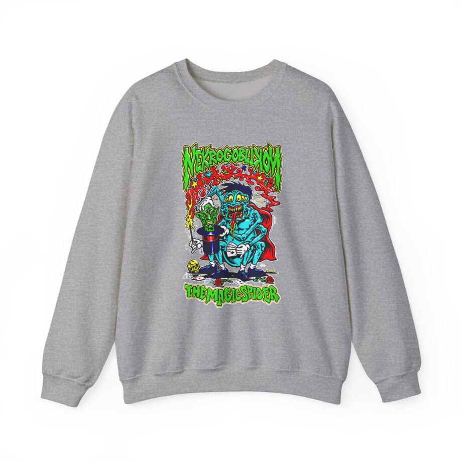 Nekrogoblikon the Magicspider Unisex Heavy Blend Crewneck Sweatshirt