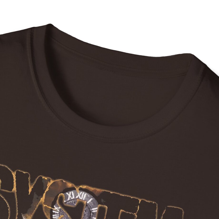 System of a Down Mezmerize Stacked Logo Unisex Softstyle T-Shirt