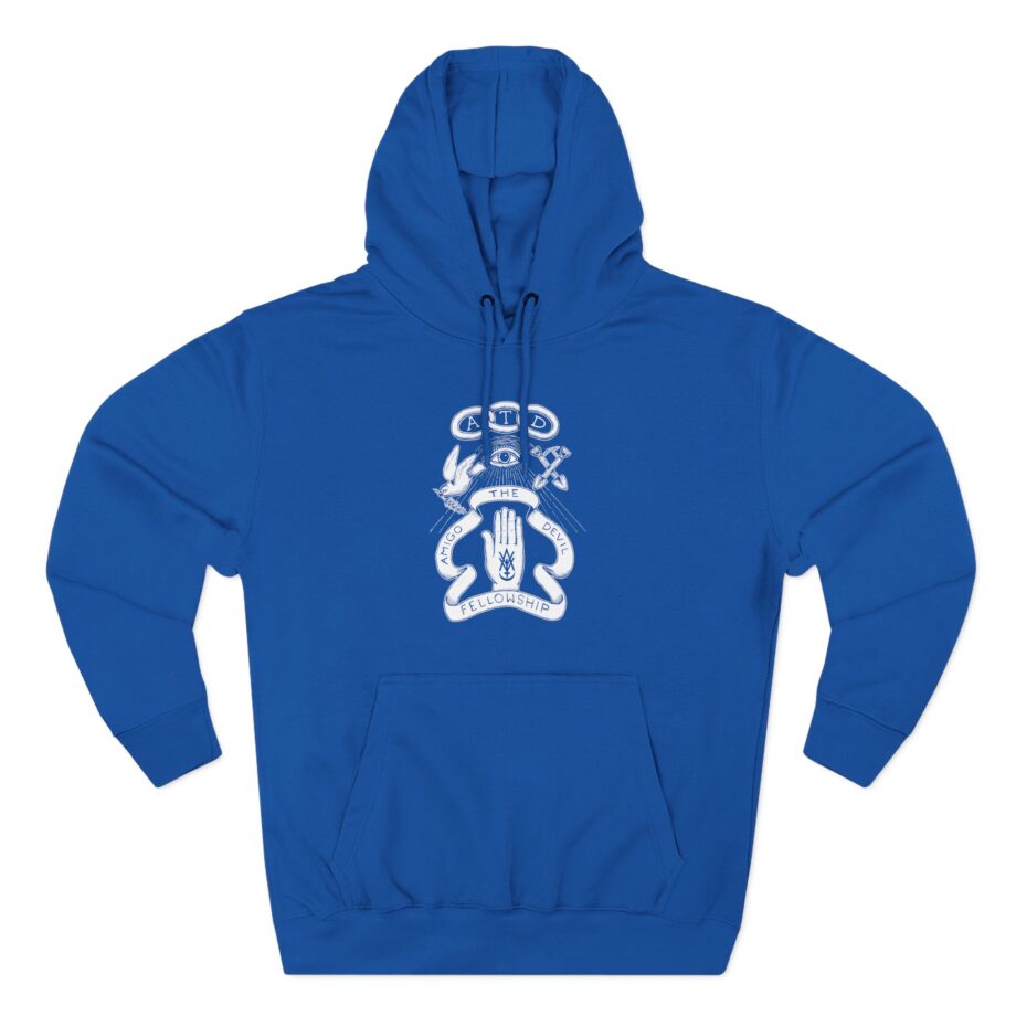 Amigo the Devil  Fellowship Three-Panel Fleece Hoodie